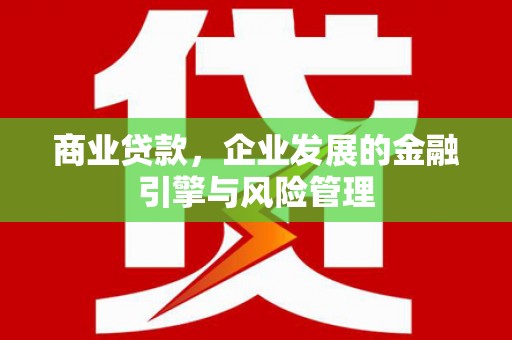 镜湖商业贷款，企业发展的金融引擎与风险管理