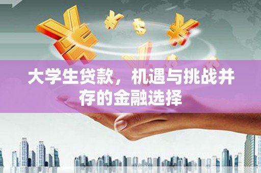 镜湖大学生贷款，机遇与挑战并存的金融选择