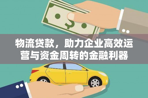 镜湖物流贷款，助力企业高效运营与资金周转的金融利器
