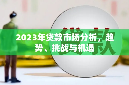 镜湖2023年贷款市场分析，趋势、挑战与机遇