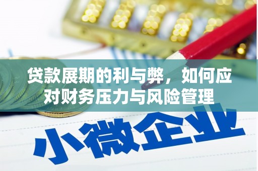 镜湖贷款展期的利与弊，如何应对财务压力与风险管理