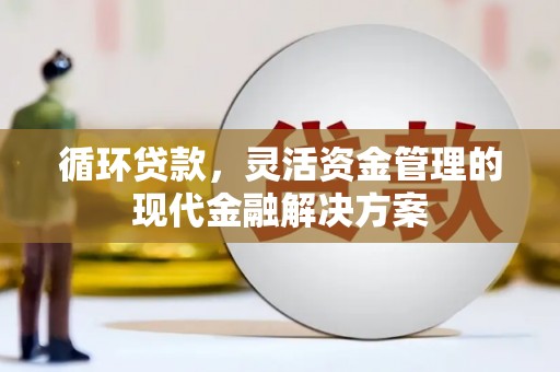 镜湖循环贷款，灵活资金管理的现代金融解决方案