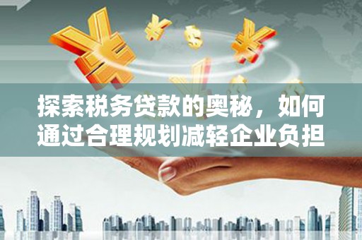 镜湖探索税务贷款的奥秘，如何通过合理规划减轻企业负担