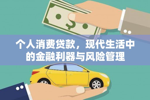 镜湖个人消费贷款，现代生活中的金融利器与风险管理