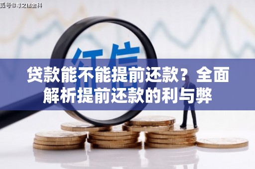 镜湖贷款能不能提前还款？全面解析提前还款的利与弊