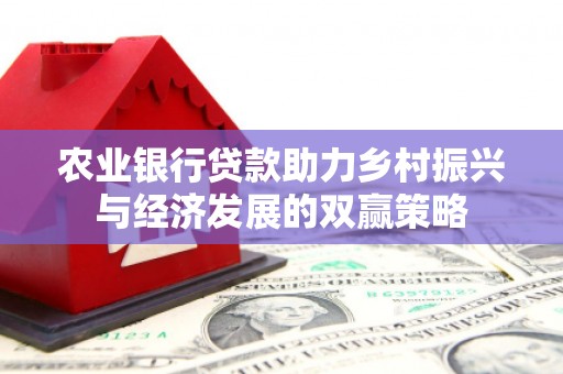 镜湖农业银行贷款助力乡村振兴与经济发展的双赢策略