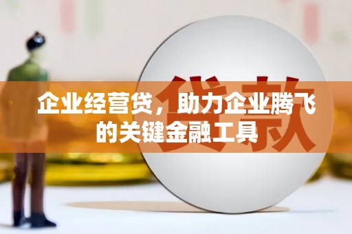 镜湖企业经营贷，助力企业腾飞的关键金融工具