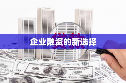镜湖企业融资的新选择
