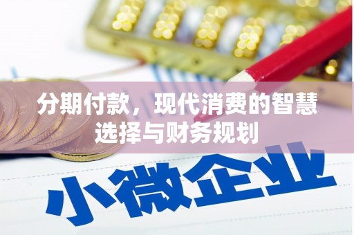 镜湖分期付款，现代消费的智慧选择与财务规划