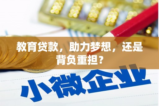 镜湖教育贷款，助力梦想，还是背负重担？