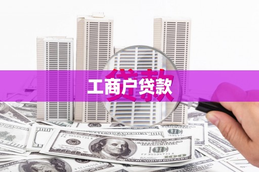 镜湖工商户贷款