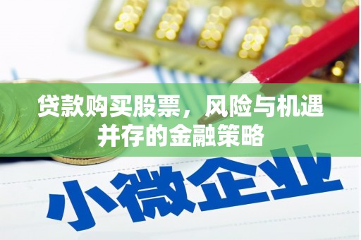 镜湖贷款购买股票，风险与机遇并存的金融策略