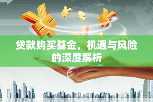 镜湖贷款购买基金，机遇与风险的深度解析