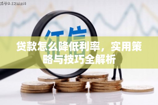 镜湖贷款怎么降低利率，实用策略与技巧全解析