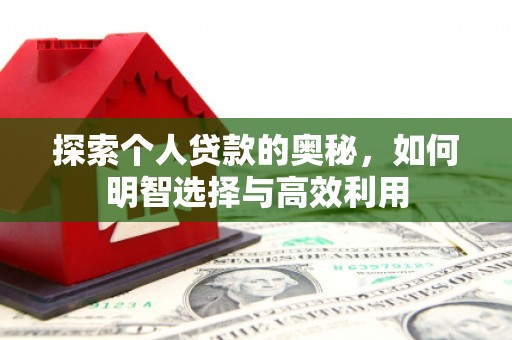 镜湖探索个人贷款的奥秘，如何明智选择与高效利用