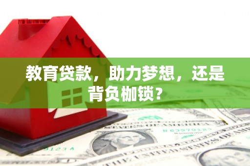 镜湖教育贷款，助力梦想，还是背负枷锁？