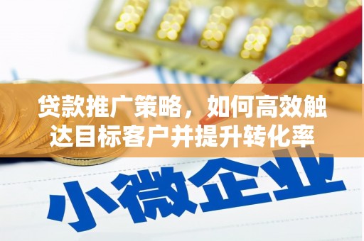 镜湖贷款推广策略，如何高效触达目标客户并提升转化率