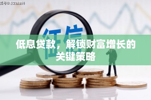 镜湖低息贷款，解锁财富增长的关键策略