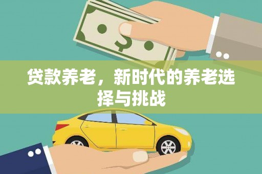 镜湖贷款养老，新时代的养老选择与挑战