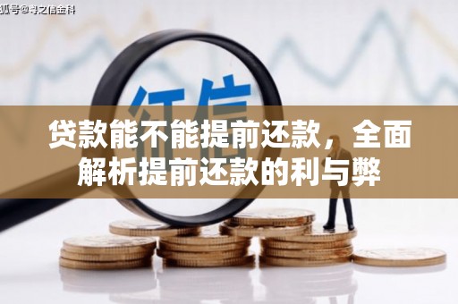 镜湖贷款能不能提前还款，全面解析提前还款的利与弊