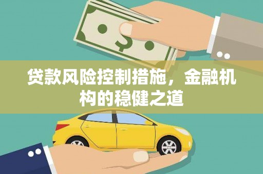 镜湖贷款风险控制措施，金融机构的稳健之道