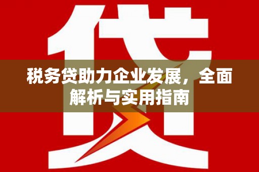 镜湖税务贷助力企业发展，全面解析与实用指南