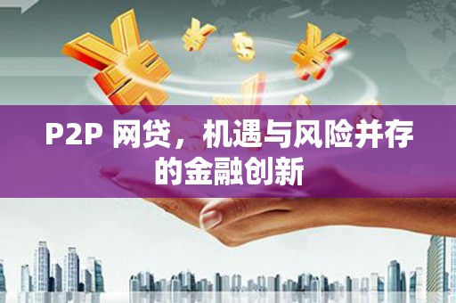 镜湖P2P 网贷，机遇与风险并存的金融创新