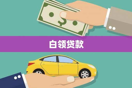 镜湖白领贷款