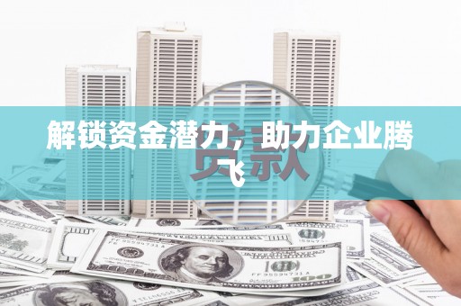 镜湖解锁资金潜力，助力企业腾飞